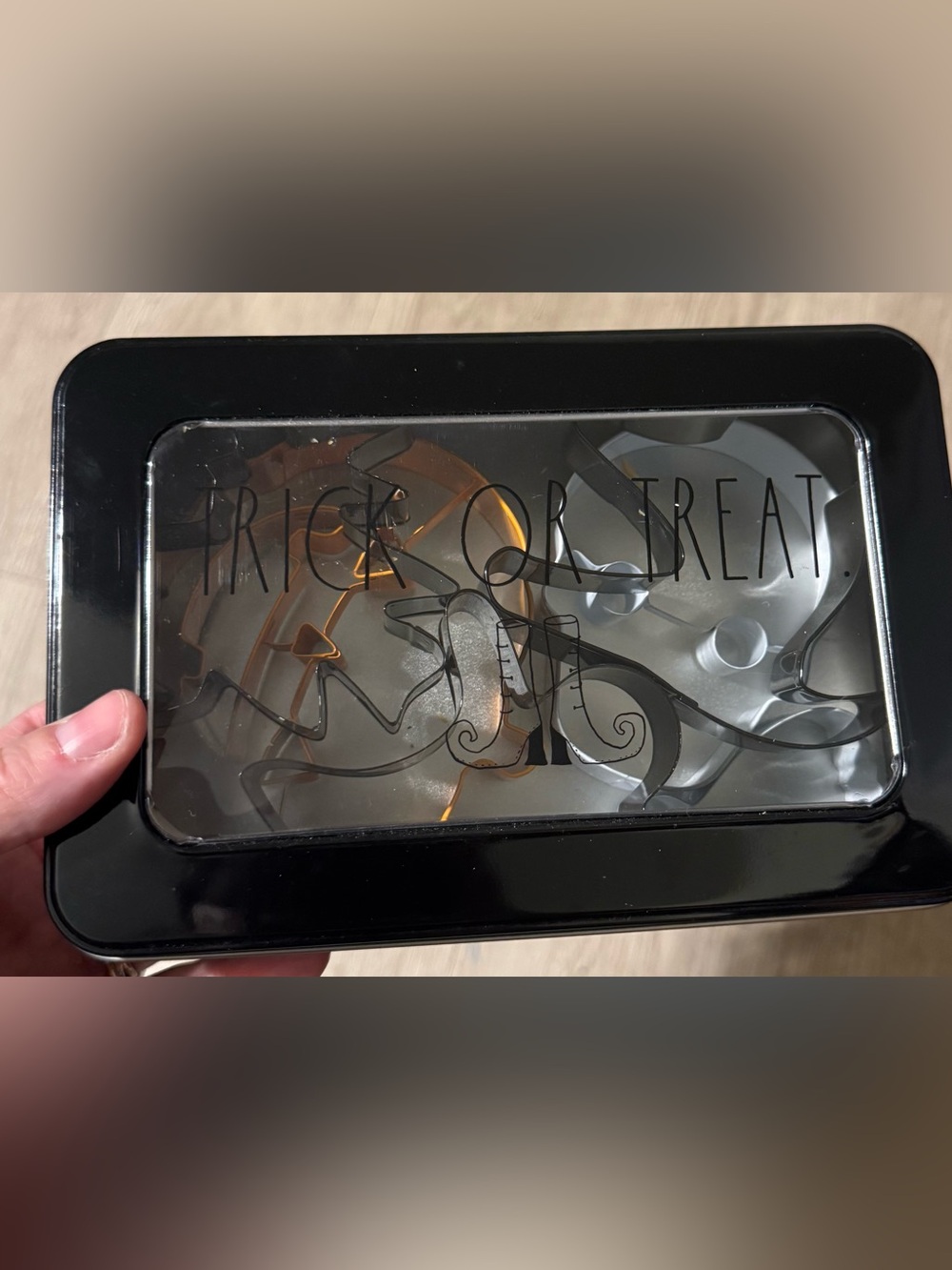 Rae Dunn TRICK OR TREAT Cookie Cutters Halloween